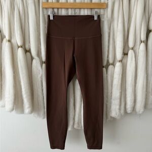 NOT FOR SALE- COPY - lululemon Wunder Train High-Rise Tight 25", Java, Sz 6